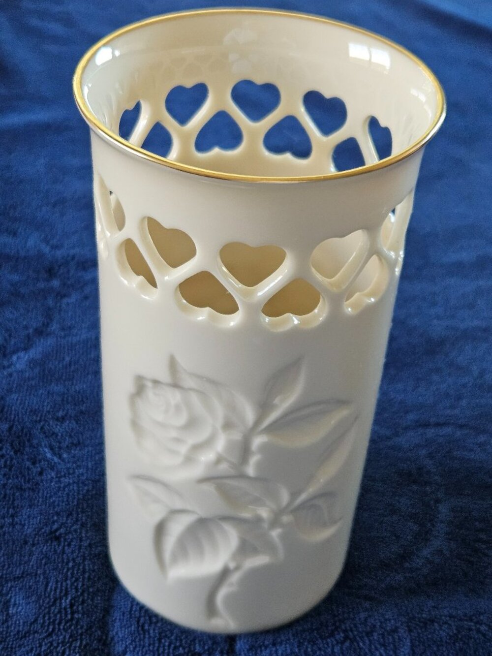 Lenox China Heart Vase